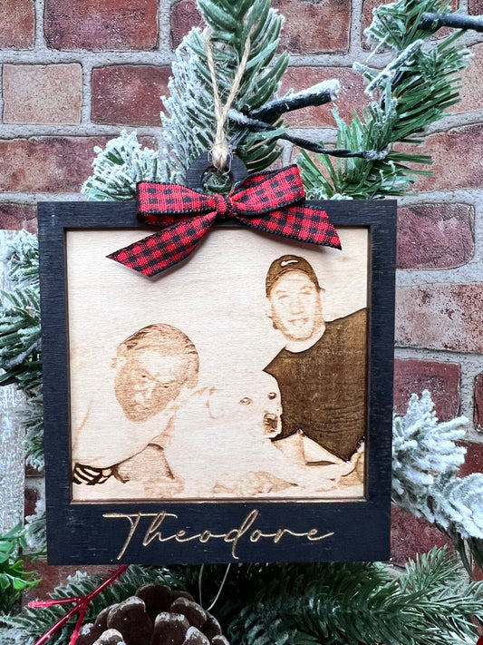 Laser Engraved Memorial Photo – A Timeless Tribute to Cherished Loved Ones