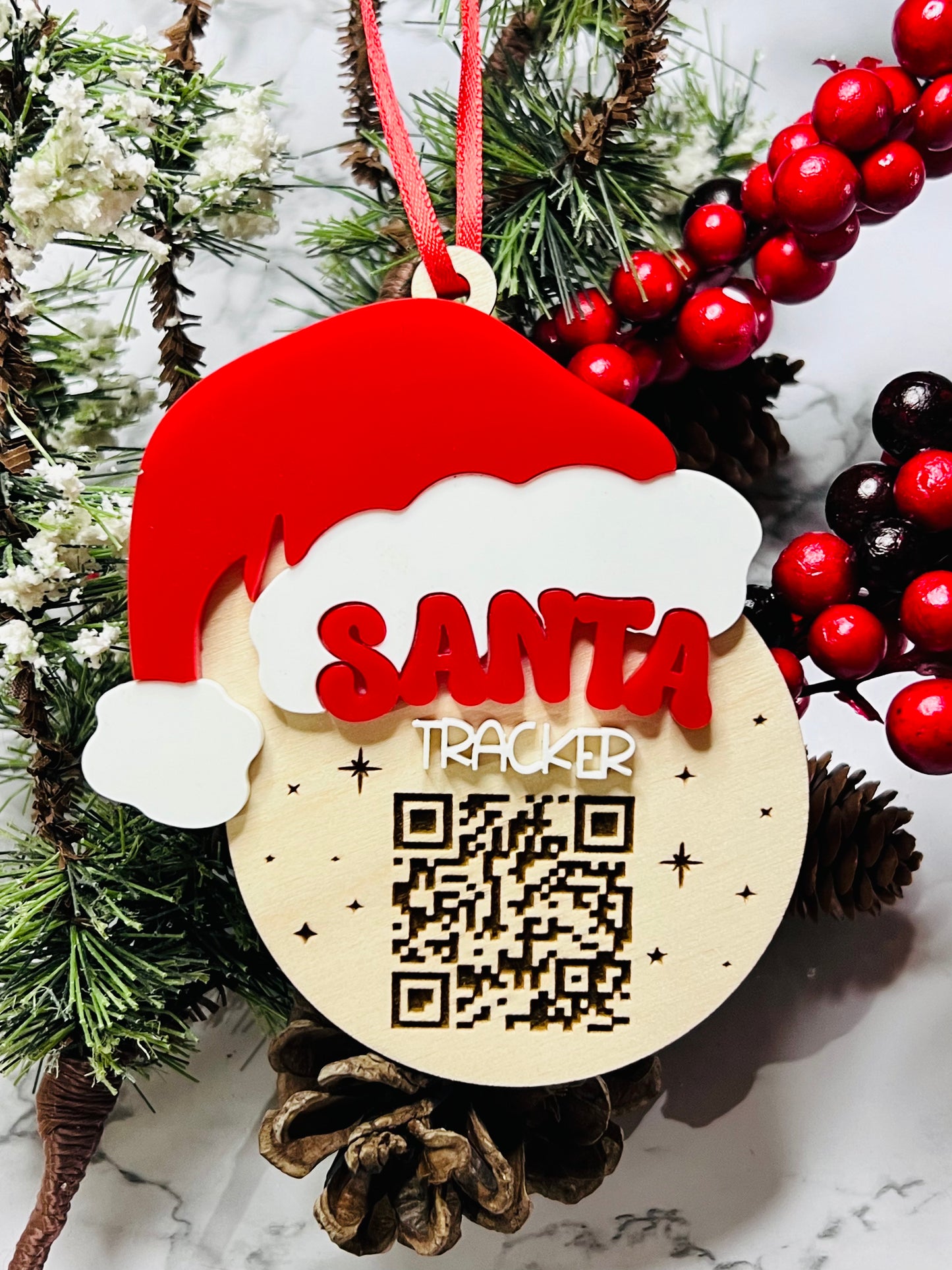 Santa Tracker Ornament – A Fun and Festive Way to Track Santa Every Year!