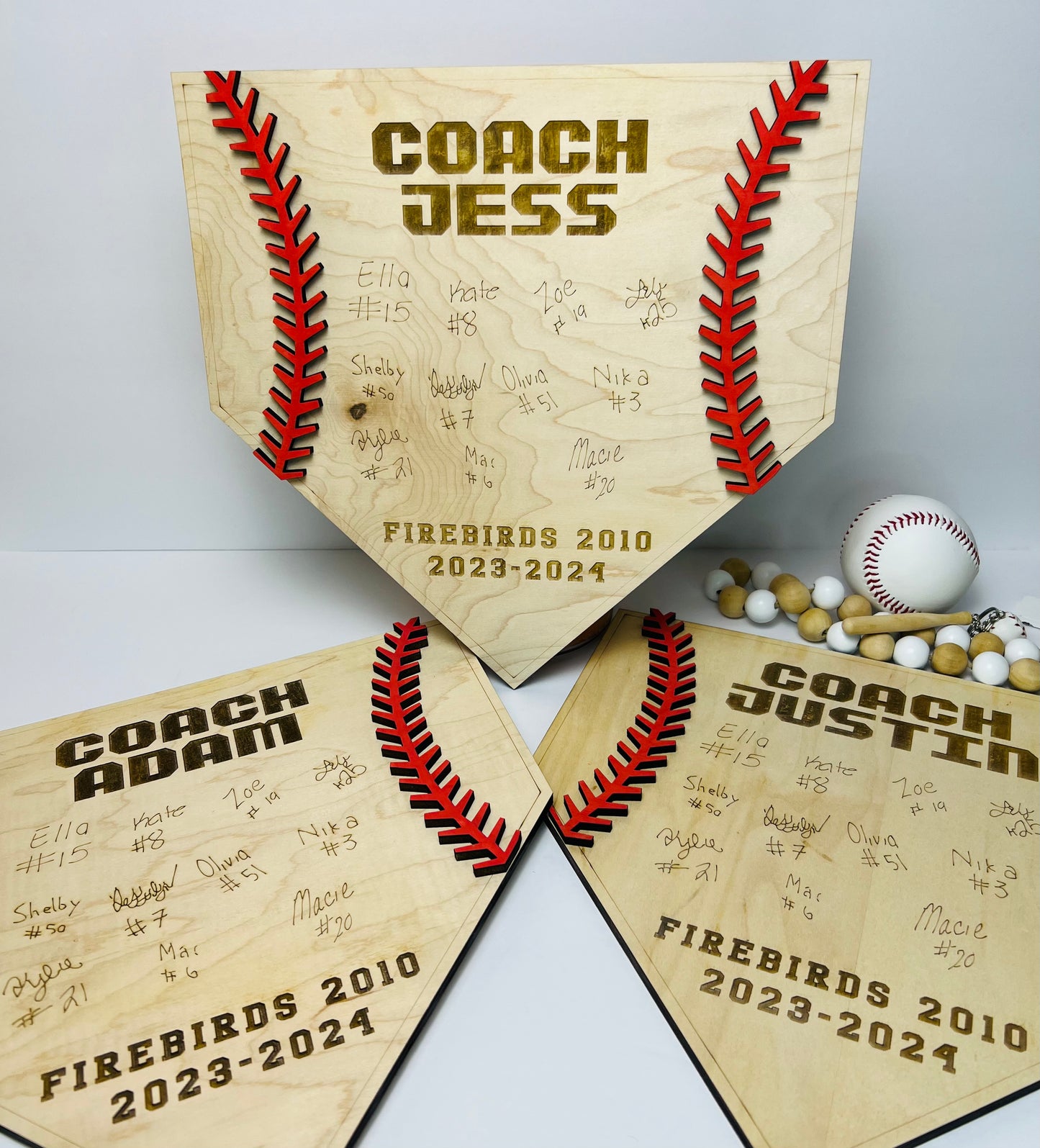 Baseball Home Plate Coaches Gift